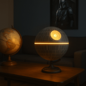 DIY Death Star Lamp