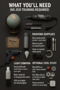 DIY Death Star Lamp