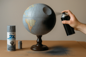 DIY Death Star Lamp
