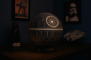 DIY Death Star Lamp