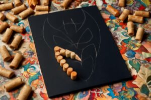 DIY Marvel Villain Cork Board