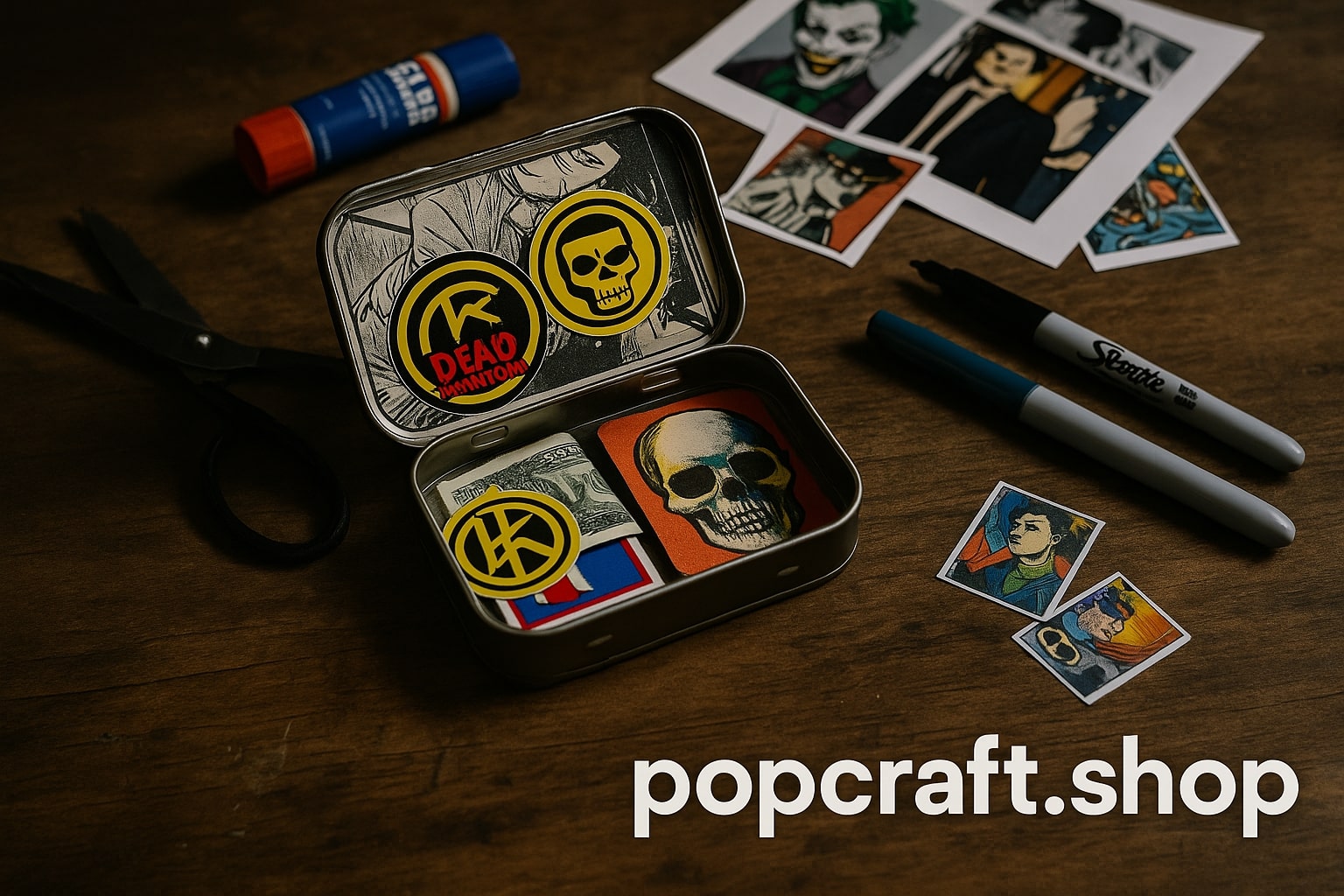 diy altoid tin wallet