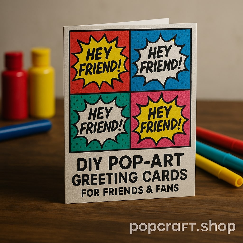 pop art greeting cards
