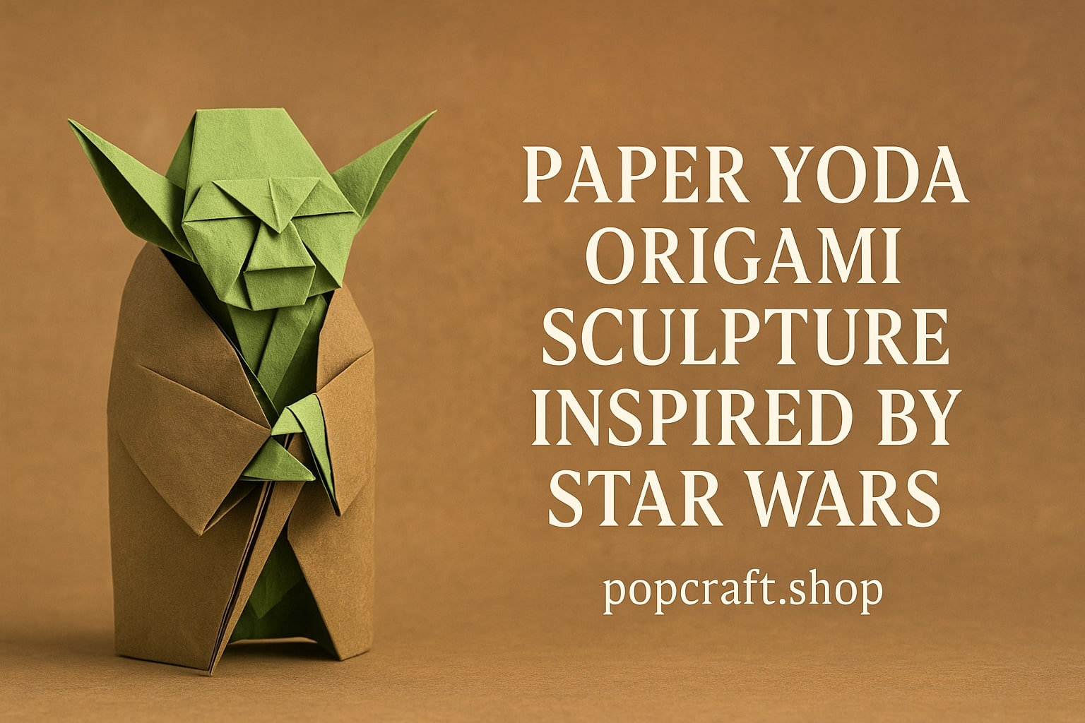 paper yoda origami