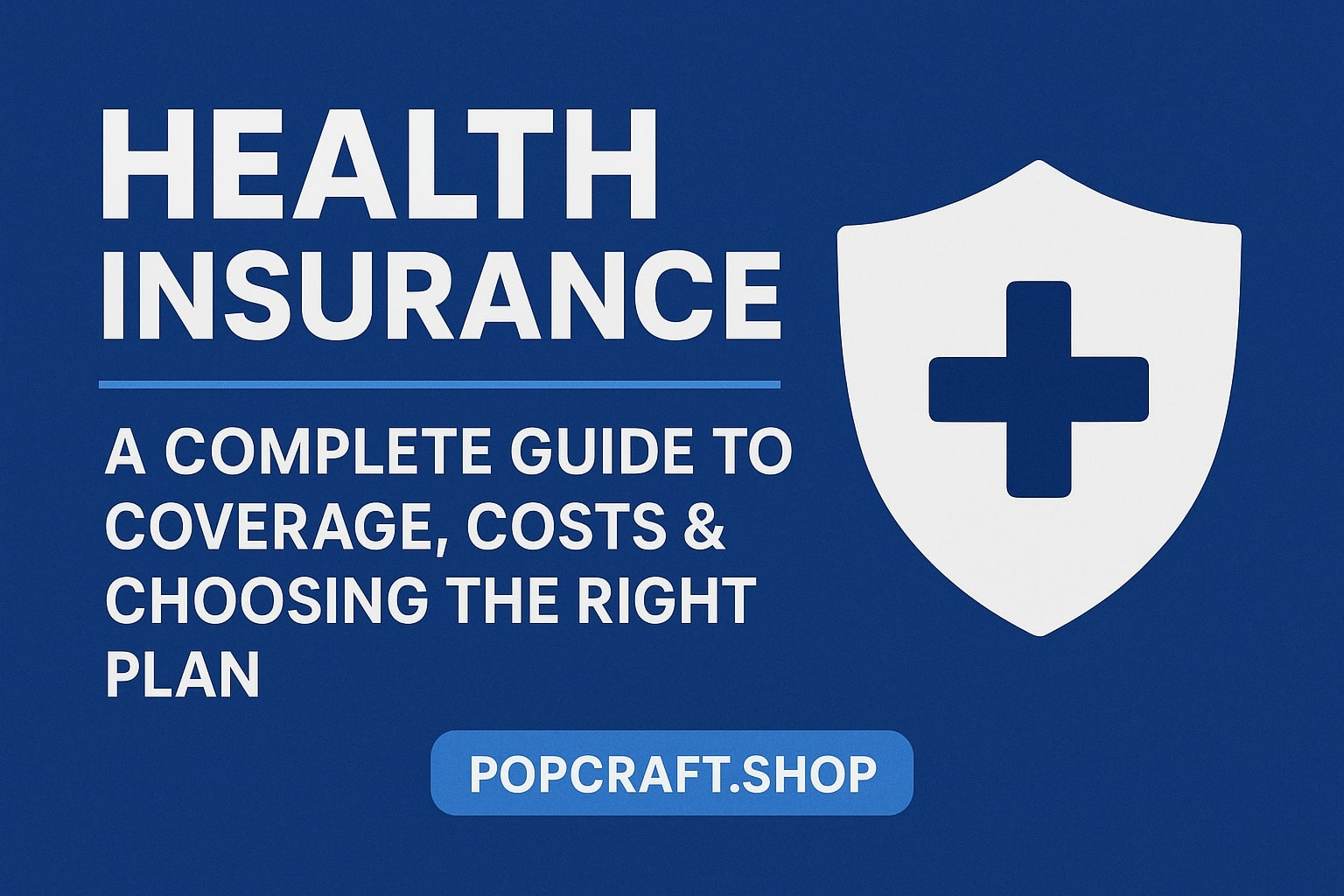 Health Insurance Popcraft Shop