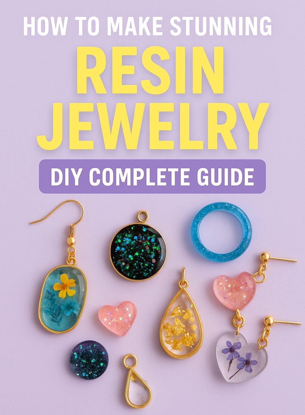 Resin Jewelry DIY at Home
