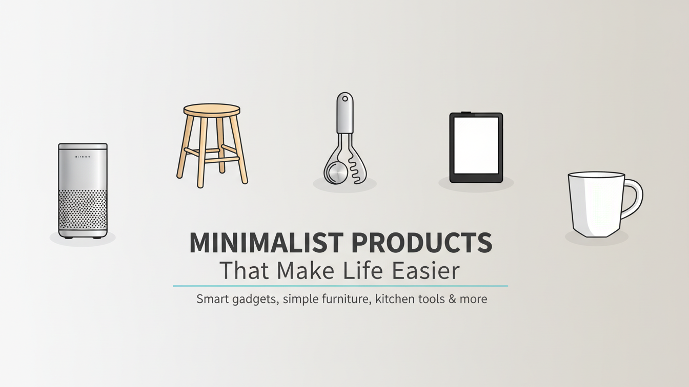 Minimalist Products That Make Life Easier: