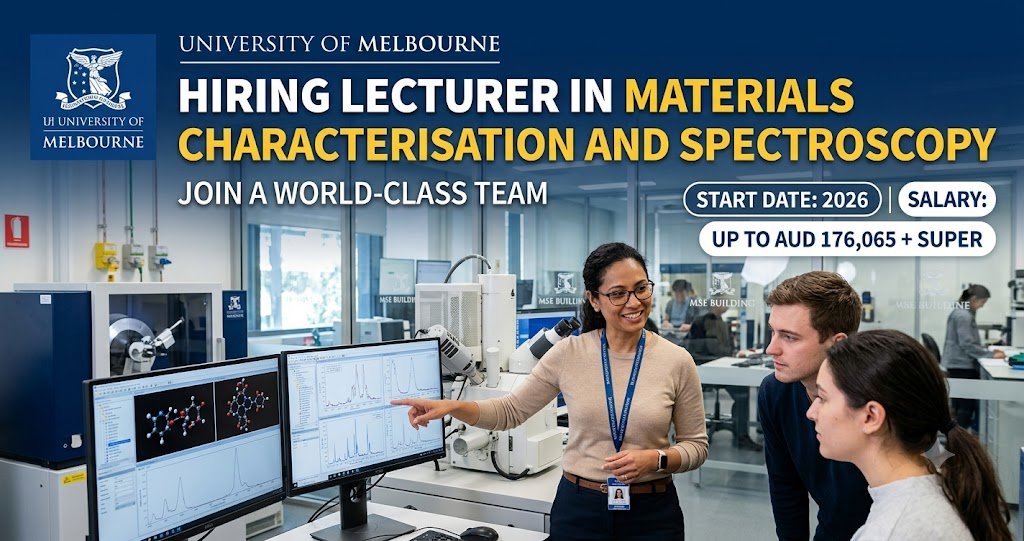 Lecturer in Materials Characterisation